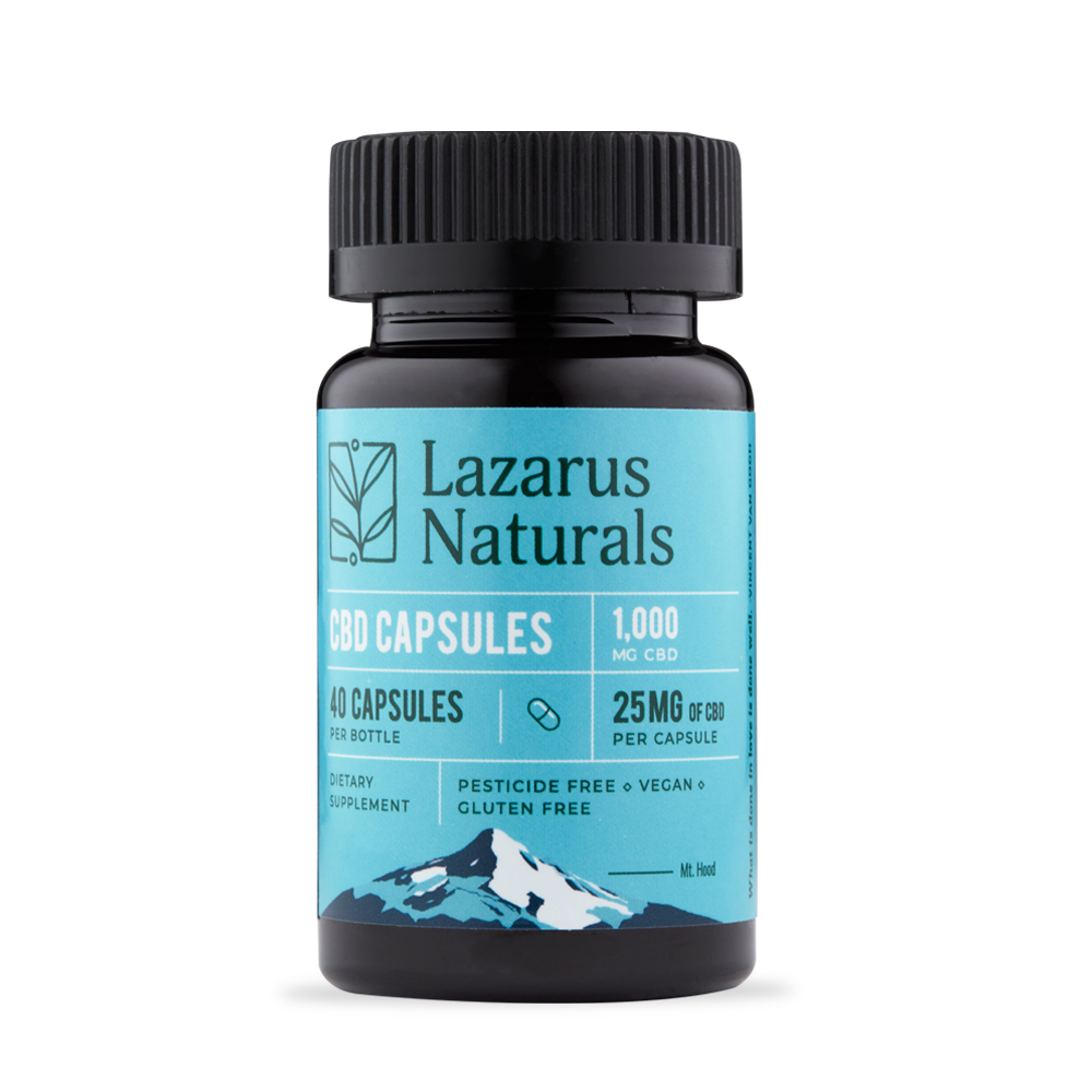 Capsules-Lazarus Full Spectrum CBD Capsules 25 mg