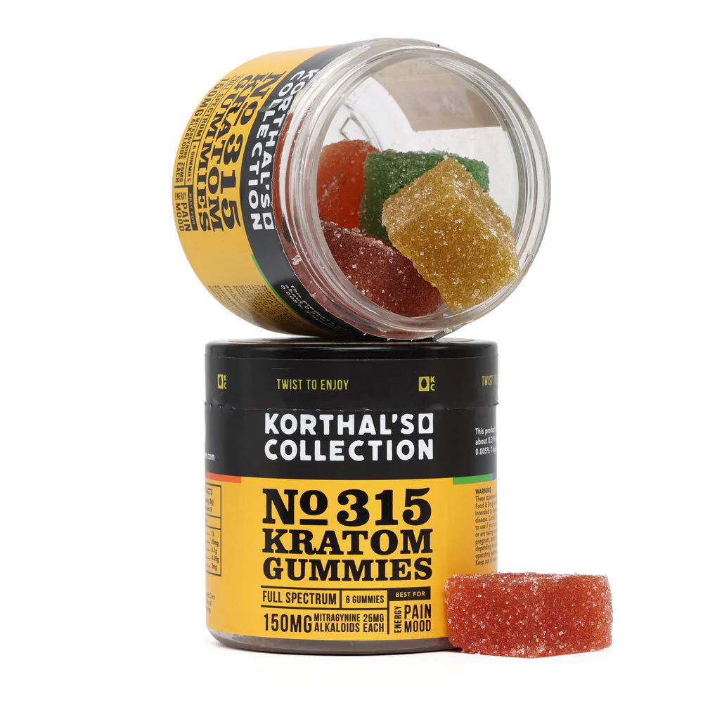 Edibles-Korthal's Kratom Gummies 150 mg
