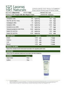Topical-Lazarus Repair Cream 2000mg